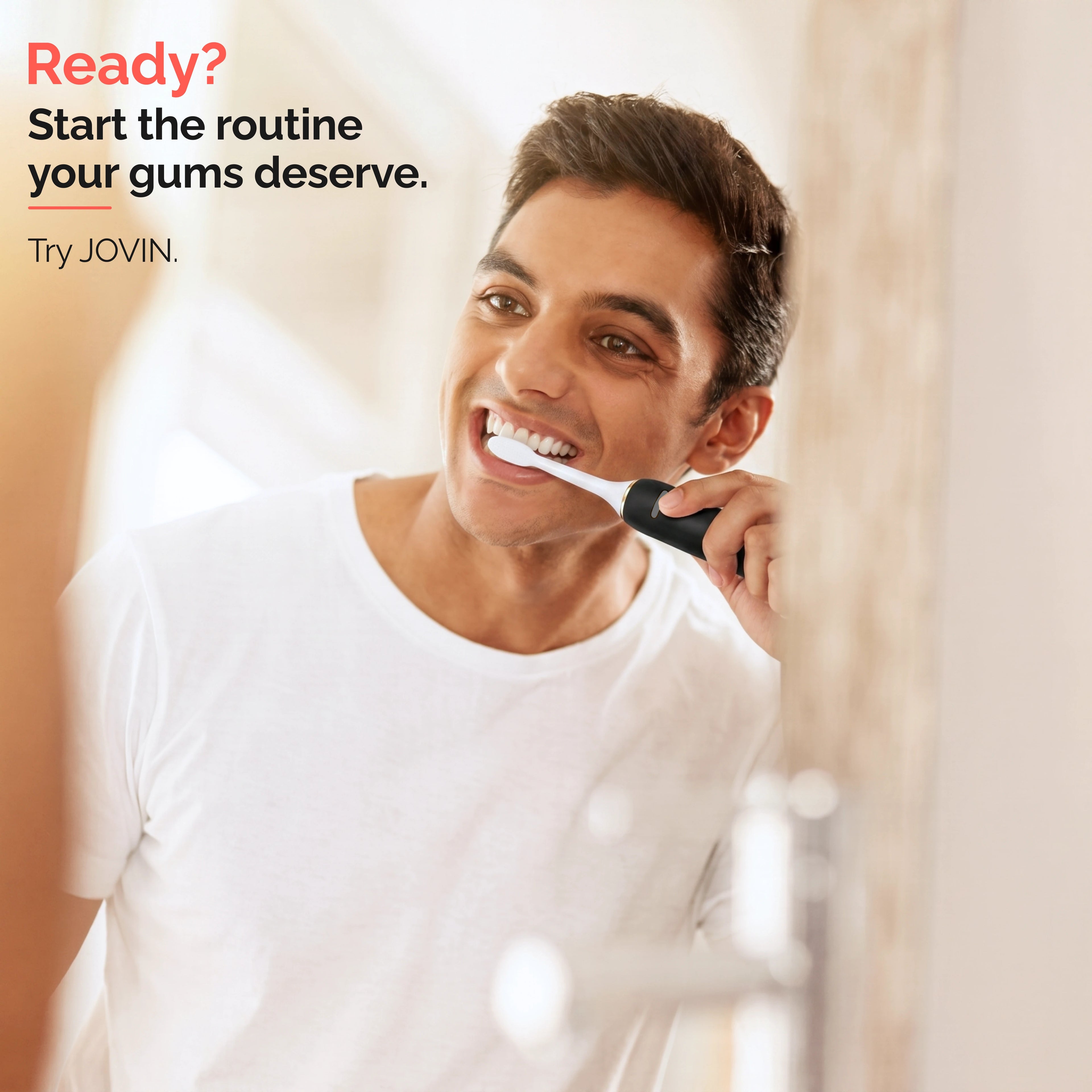 JOVIN™ Extra Soft Sonic Toothbrush for Sensitive Gums
