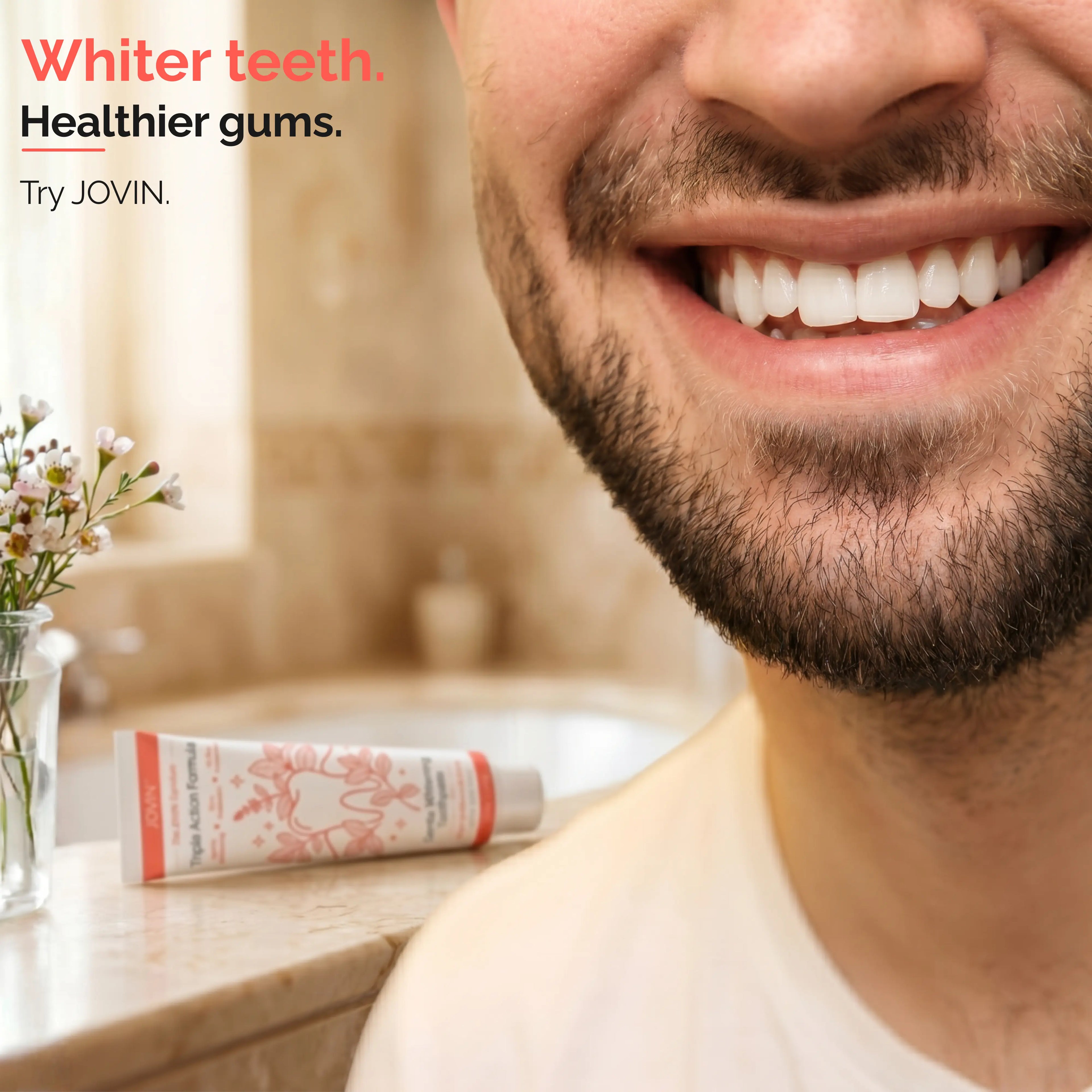JOVIN™ Gentle Whitening Toothpaste for Sensitive Gums