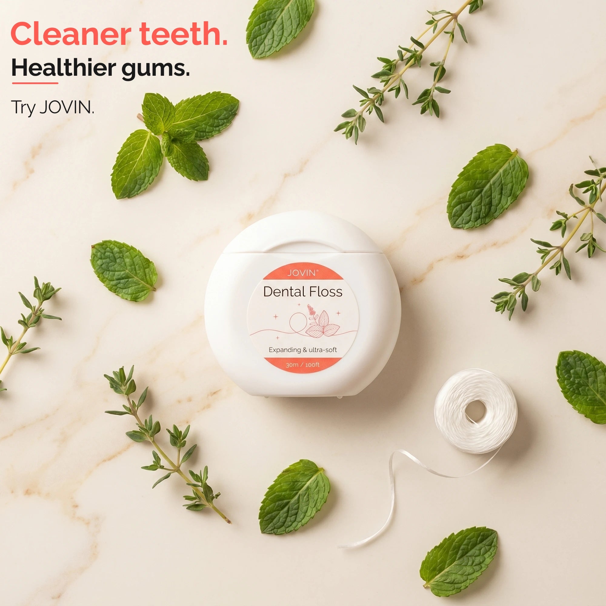 JOVIN™ Expanding Dental Floss for Sensitive Gums