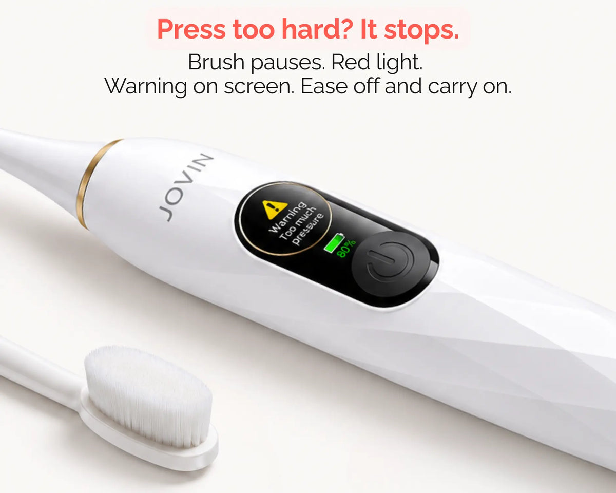 JOVIN™ Extra Soft Sonic Toothbrush for Sensitive Teeth & Gums